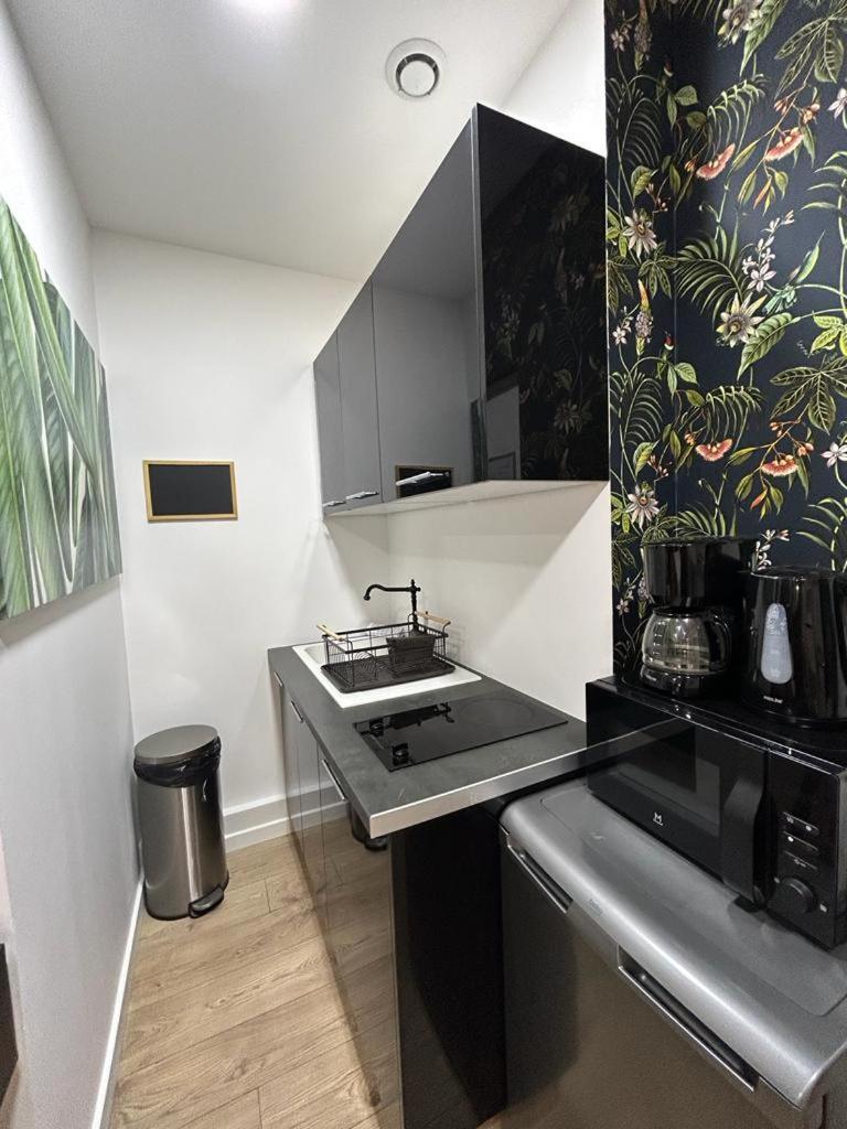 Stylish Modern Studio Apartment Paris Exterior foto